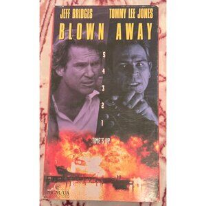 Blown Away (VHS, Movie, Jeff Bridges, Tommy Lee Jones, 1994) Action Thriller